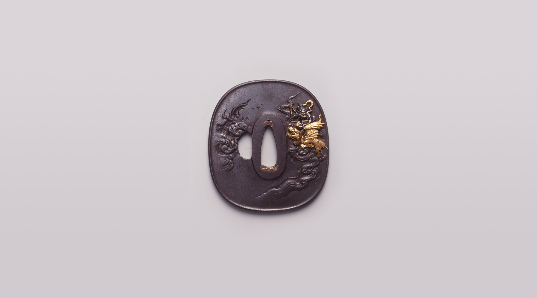 仙人図鐔