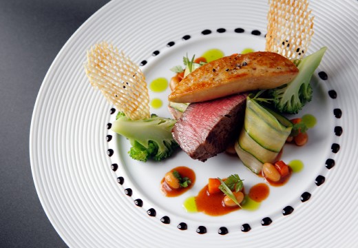 ジャルダン・ドゥ・ボヌール Jardin de Bonheur。料理。フランス人の感性と日本人の舌が融合した絶品料理の数々