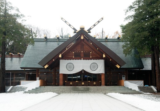 JASMAC PLAZA(ジャスマックプラザ)。挙式会場。和装を身にまとって、『北海道神宮』にて荘厳な神前式も叶います