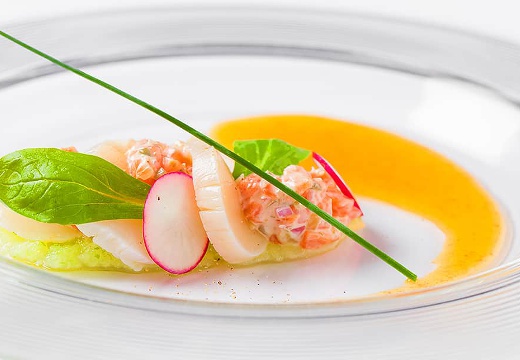 La Facon(ラ・ファソン)。料理。ふたりの要望を反映したオンリーワンのメニューでもてなせます