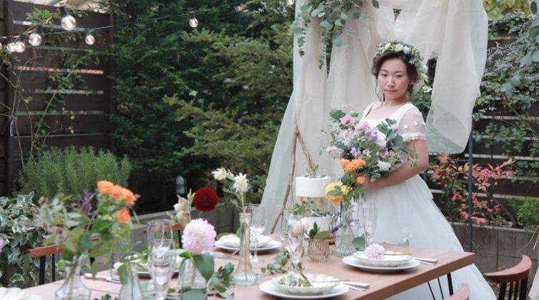 Restaurant Recette レストランルセット。ガーデンテラスを舞台にしたガーデンウェディングもおすすめ。アットホームな結婚式が楽しめます
