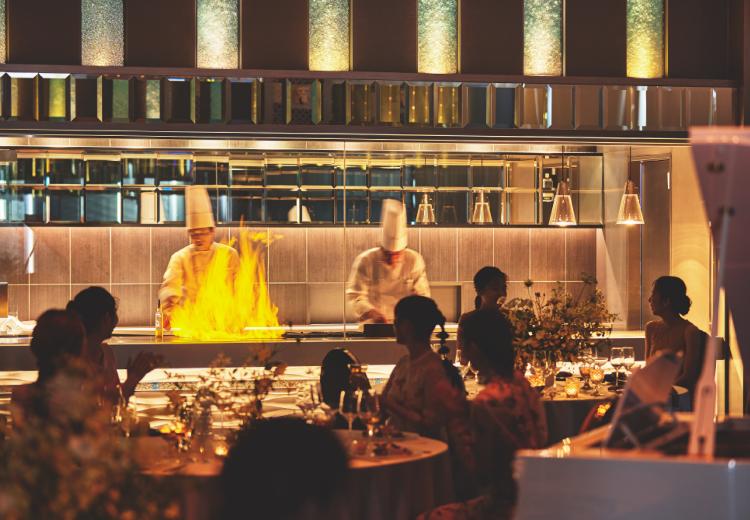 ノートルダム盛岡(FIVESTAR WEDDING)。料理。熟練の技術を駆使したシェフ渾身の料理は絶品です
