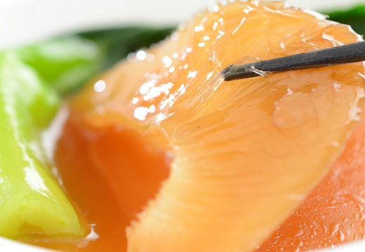 はまなすKaiyoukan(はまなす海洋館)。料理。宮城県気仙沼の名物であるフカヒレ料理は特別な日にぴったり