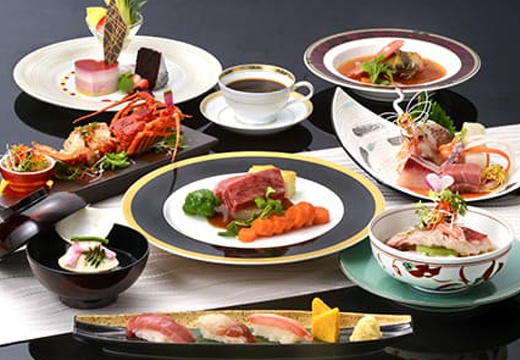 Hotel Matsushima Taikanso（ホテル松島大観荘）。和洋中の各料理長の技と心が込められた婚礼料理でおもてなし
