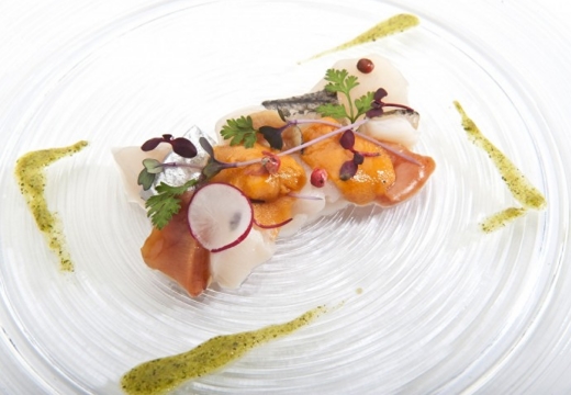 石巻グランドホテル。料理。地元選りすぐりの食材をさまざまな料理法で提供