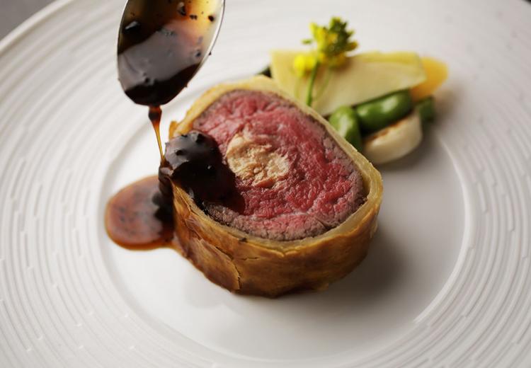 セントジェームスクラブ迎賓館仙台。料理。仙台ホテルから継承した伝統と新しさを掛け合わせたメニュー