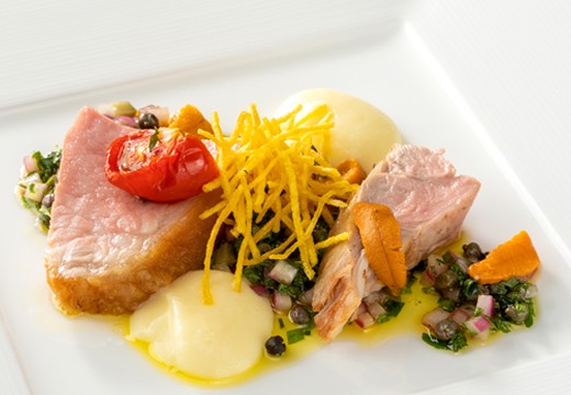 アーカンジェル迎賓館 仙台。料理。温かいものは温かいままベストなタイミングでテーブルへ
