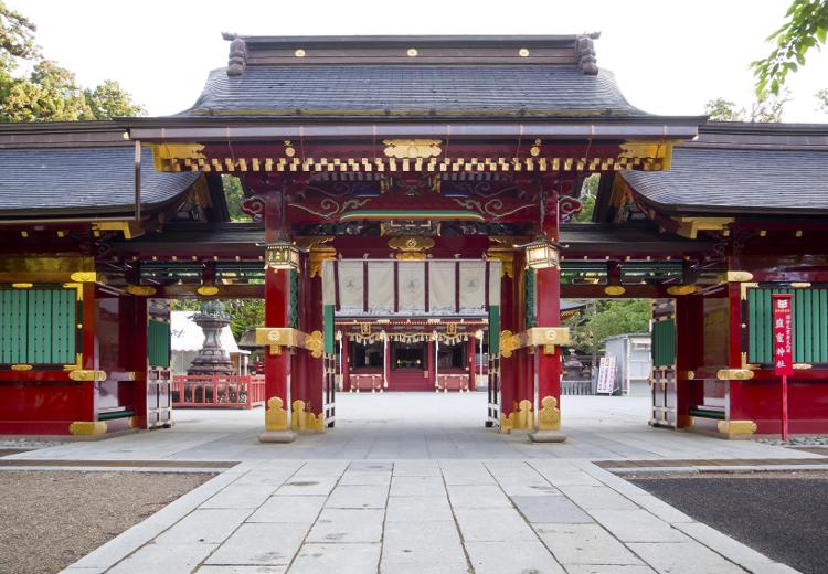 鹽竈神社。緑豊かで見晴らしの良い好立地も魅力的な『鹽竈神社』