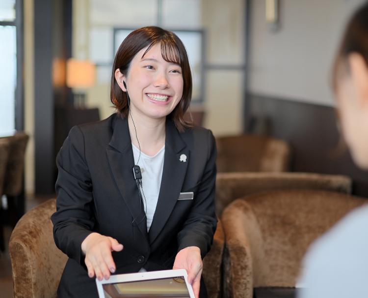 &MINORIE(ミノリエ)。スタッフ。幅広い提案で二人のこだわりを形にしてくれるプランナー