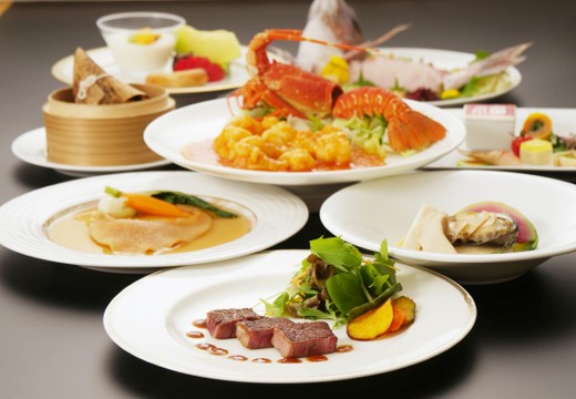 水戸京成ホテル。料理。伝統を継承しつつ、新しい感覚を取り入れた中国料理