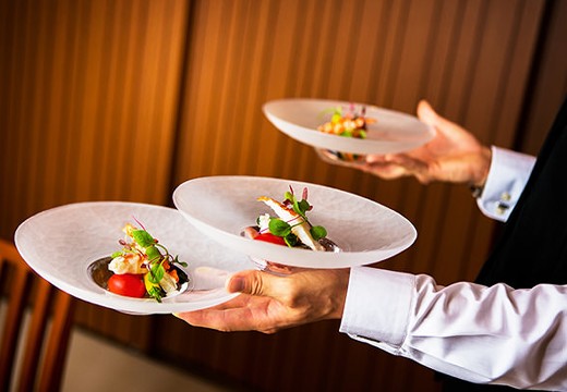 麗風 つくば シーズンズテラス。料理。サーブするタイミングも絶妙で出来たてを味わうことが出来ます