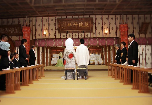 藤右ェ門。挙式会場。長い歴史がある『筑波山神社』には、最大40名まで参列可能