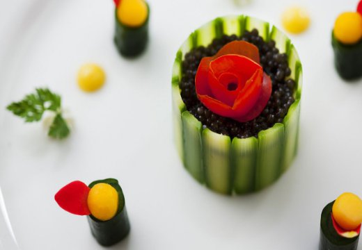 Franc Belle Amour(フラン・ベル・アムール)。料理。思わずカメラを向けたくなる、美しい盛り付けにも注目です