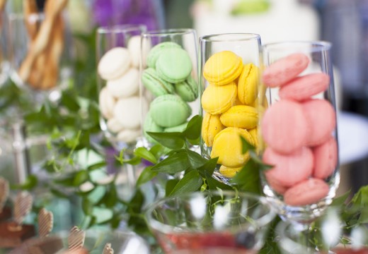 Franc Belle Amour(フラン・ベル・アムール)。料理。種類豊富な色とりどりのスイーツが特別な日を彩ります