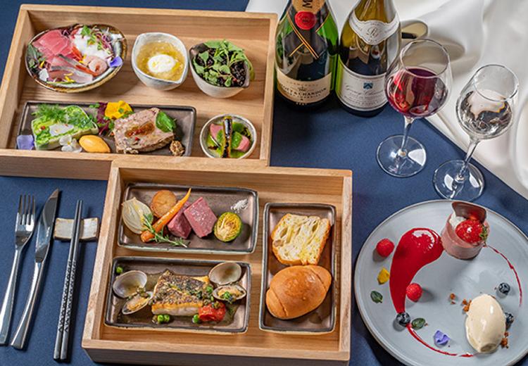 ときわ邸 M-GARDEN(ときわ邸 エム-ガーデン)。料理。地産地消にこだわり、茨城県産の厳選食材を使った婚礼料理