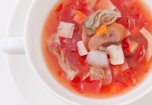 Ciel Belle Terre(シエル べル テール)。料理。オーナーズファームで収穫された二人の野菜もたっぷり使用
