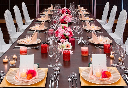 桐生グランドホテル。披露宴会場。『フォレスト』には、最大60名まで収容可できます