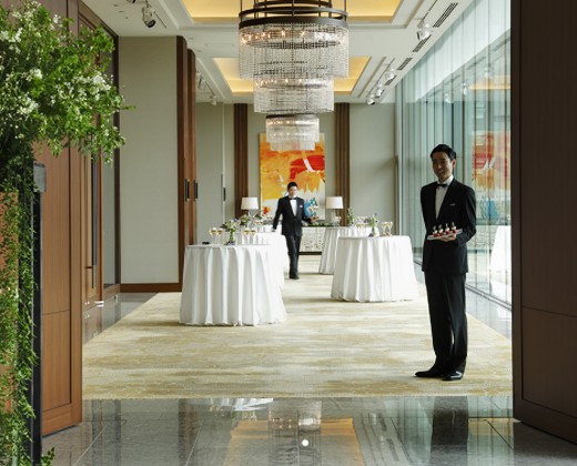 パレスホテル東京。スタッフ。スムーズかつ丁寧な対応のスタッフが結婚式をサポート
