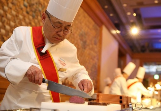 東武ホテルレバント東京。料理。「現代の名工」にも選定された、中村善二総料理長