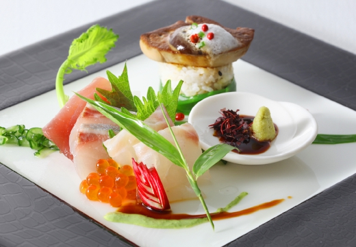 アヴァンセ リアン 東京(AVANCER LIEN TOKYO)。料理。斬新な食材の組合せが魅力の和フレンチのコース