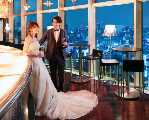 Legato（レガート）。アクセス・ロケーション。煌めく東京の夜景に彩られた、大人の結婚式を実現できます