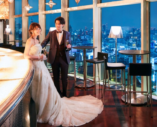 Legato(レガート)。アクセス・ロケーション。煌めく東京の夜景に彩られた、大人の結婚式を実現できます