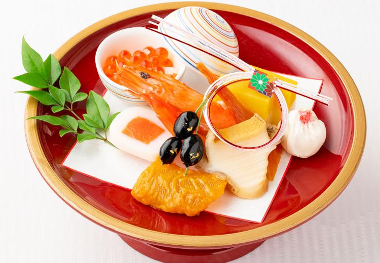 リーガロイヤルホテル東京。料理。日本料理の良さを活かした季節感あふれる繊細な和洋折衷料理