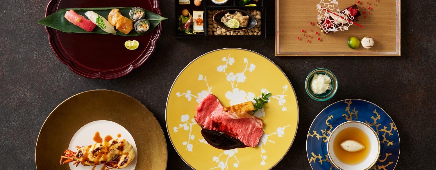 八芳園。料理。全国各地から厳選した旬の食材を味わえる婚礼料理。『八芳園』ならではの日本の四季を楽しめます