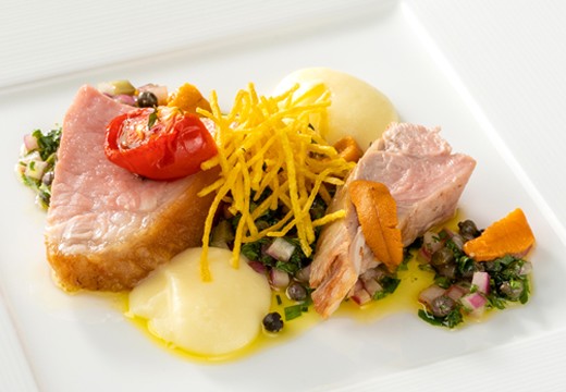表参道TERRACE(表参道テラス)。料理。オリジナリティを感じられる個性的な料理が祝宴を彩ります