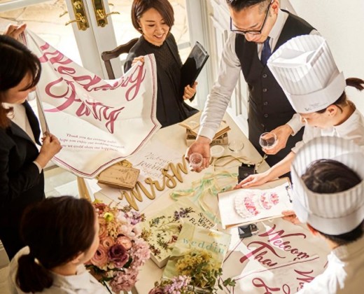 表参道TERRACE(表参道テラス)。スタッフ。スタッフの人数も多く、気配りの行き届いた対応が好評です