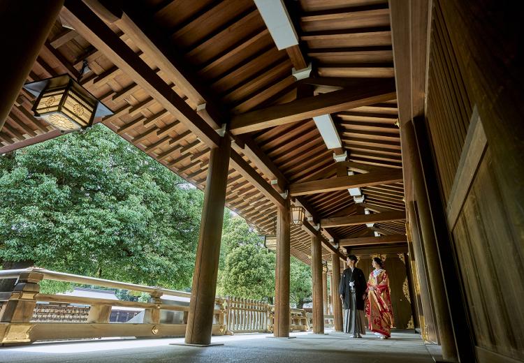 フォレストテラス明治神宮。由緒ある『明治神宮』で夫婦の誓いを立てる、日本古来の挙式