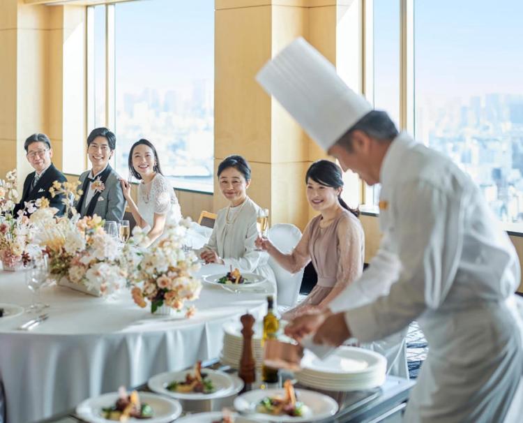 セルリアンタワー東急ホテル。スタッフ。各分野のスタッフが、準備から当日まで丁寧に対応してくれます