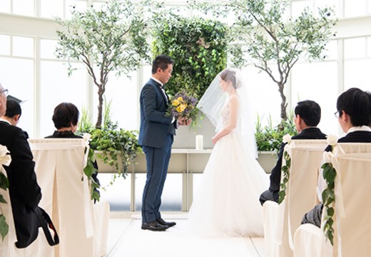 レストランひらまつ レゼルヴ。挙式会場。写真撮影やファーストミート等自由に使える4階ルーフバルコニー