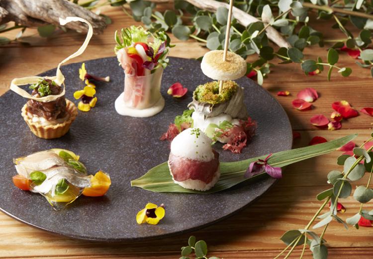 THINGS Aoyama Organic Garden.Dth(シングス アオヤマ オーガニック ガーデン)。料理。大自然が育んだオーガニック食材を五感で楽しめるメニュー