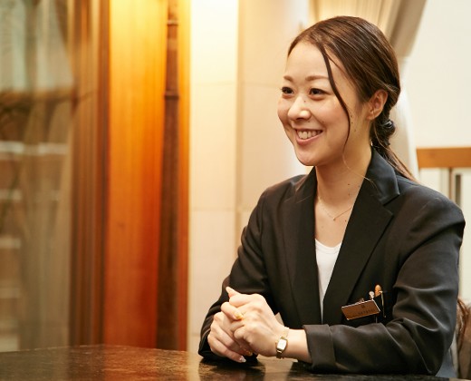 RUBY JACK’S(ルビージャックス)。スタッフ。どんな些細な相談にも笑顔で応じてくれるプランナー