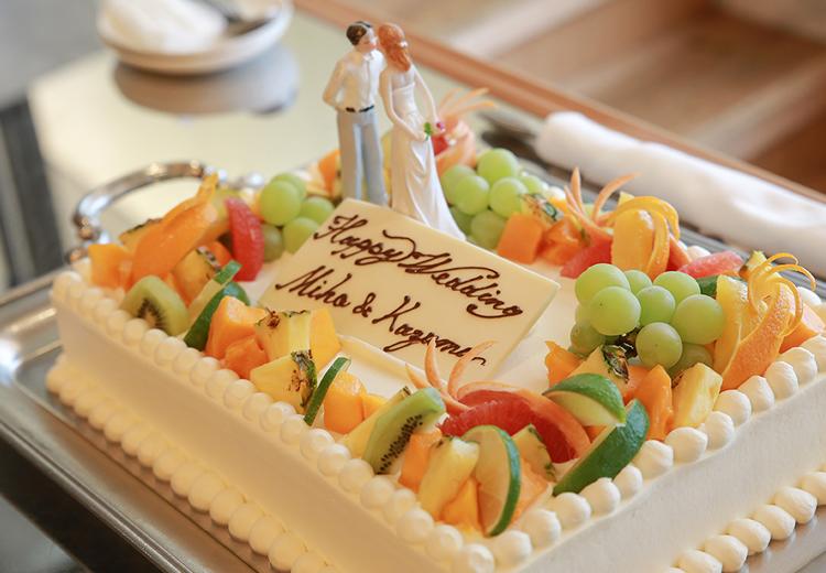 Cucina del NABUCCO（クッチーナ デル ナブッコ）。料理。専属のパティシエが作る世界で一つのウェディングケーキ