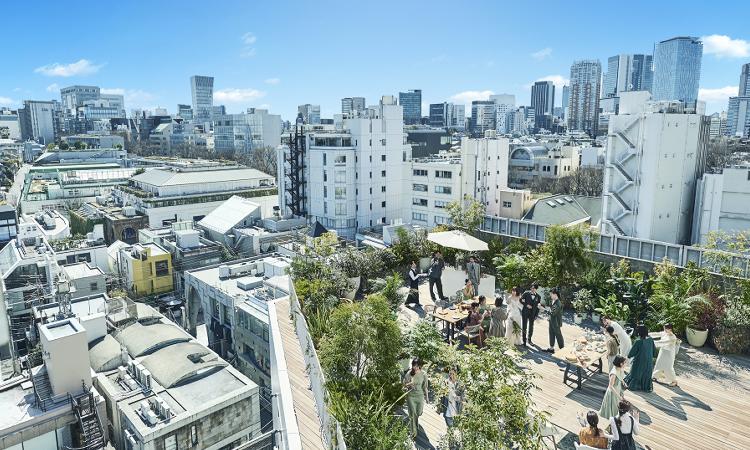 Central Terrace TOKYO（セントラル テラス 東京）。アクセス・ロケーション。高層階から都心の景色と大空を一望できる最高のロケーション