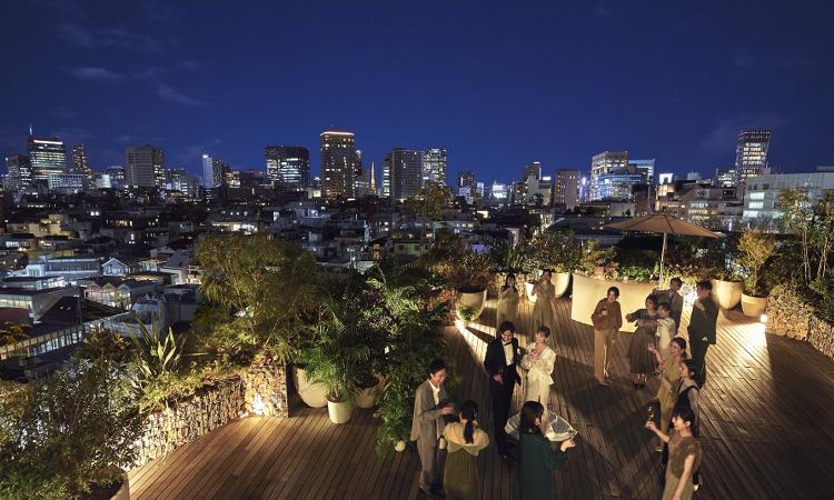 Central Terrace TOKYO(セントラル テラス 東京)。演出・小物。美しい東京の夜景が目の前に広がるナイトウェディングも魅力的です