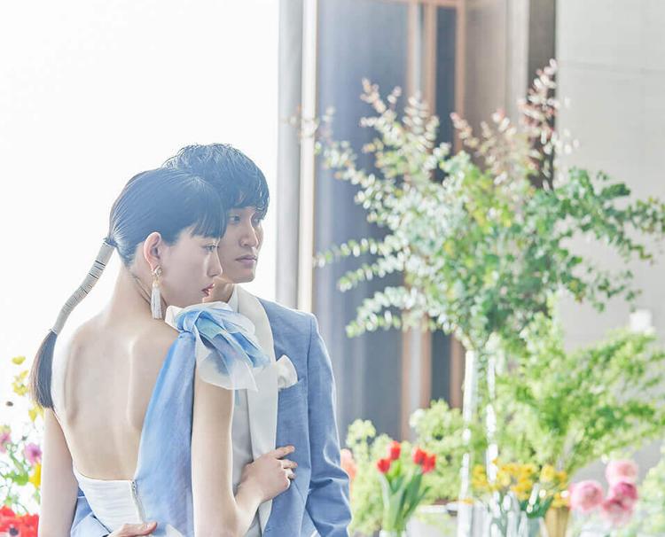 メズム東京、オートグラフ コレクション(ARTERNO WEDDINGS)。演出・小物。美しいフラワーコーディネートもふたりの大切な思い出になります