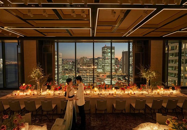 メズム東京、オートグラフ コレクション（ARTERNO WEDDINGS）。洗練された3つのパーティー会場からイメージに合わせて選べます