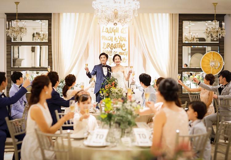 ザ コンチネンタル横浜／大さん橋。披露宴会場。遊び心のある『イン ザ ボタニカル』は92名まで収容できます