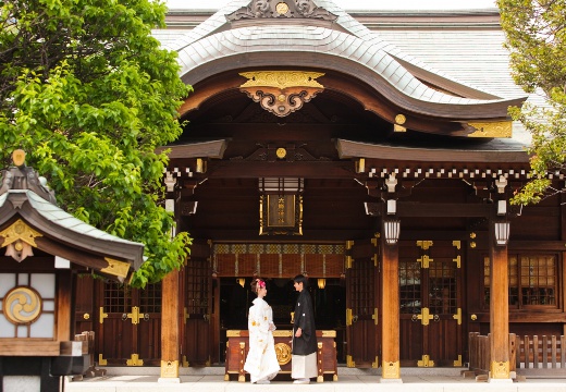 川崎日航ホテル。挙式会場。東京・大田区の『六郷神社』。最大50名まで収容できます
