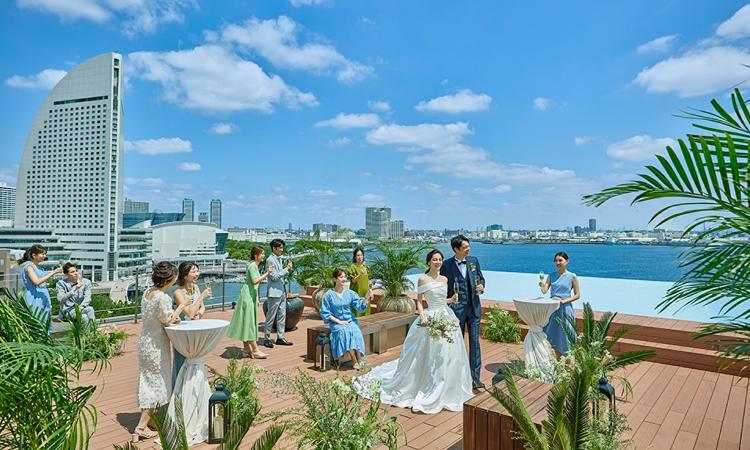 THE GRAND ORIENTAL MINATOMIRAI(グランドオリエンタル みなとみらい)。アクセス・ロケーション。みなとみらいエリアの景色や海を見渡せる、リゾート感あふれるロケーション