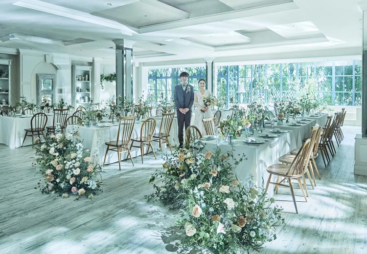 ST.MARGARET WEDDING（セント・マーガレット ウエディング）。ナチュラルな雰囲気に包まれたパーティー会場『ドゥ・キャップ』