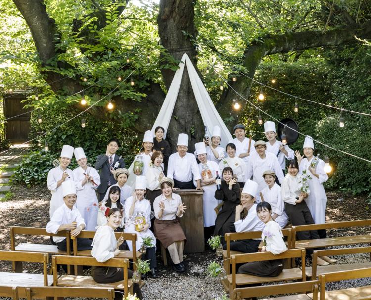 ラ・クラリエール。スタッフ。全スタッフが一丸となって結婚式をサポートしてくれます
