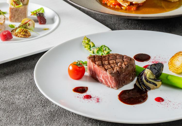 NIPPONIA 秩父 門前町（ニッポニア 秩父 門前町）。料理。和の要素を取り入れ、親しみやすくアレンジされたフレンチ