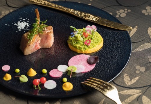 フェリスクレール。料理。味や見た目はもちろん、程よいボリュームにも定評があります