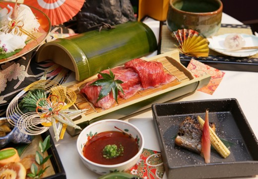 HOTEL BUENA VISTA（ホテルブエナビスタ）。料理。信州の郷土食を現代に合わせて仕立てられた日本料理