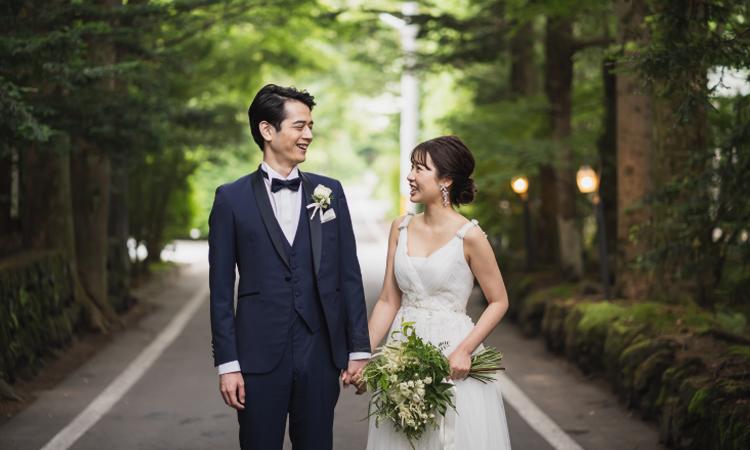 森のチャペル 軽井沢礼拝堂 ホテル軽井沢エレガンス。演出・小物。木々の緑に囲まれ、軽井沢らしい自然あふれる写真が撮影できると好評