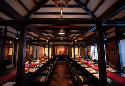 石苔亭いしだ。披露宴会場。親族のみの会食や少人数の披露宴にぴったりの会場です